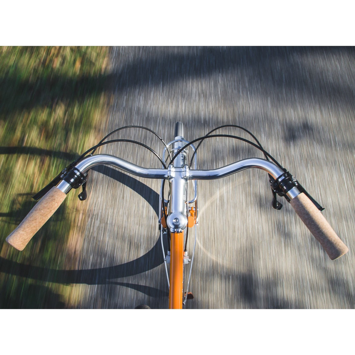 Velo Orange Tourist-styr, set fra styret