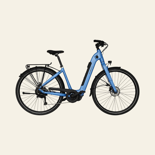 Velo de Ville CEB Light med Wave-stel i blå, set fra siden