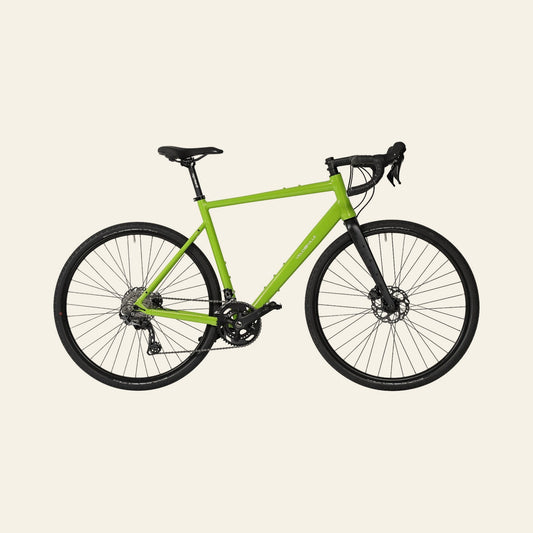 Velo de Ville G 400 gravelcykel i grøn, set fra siden