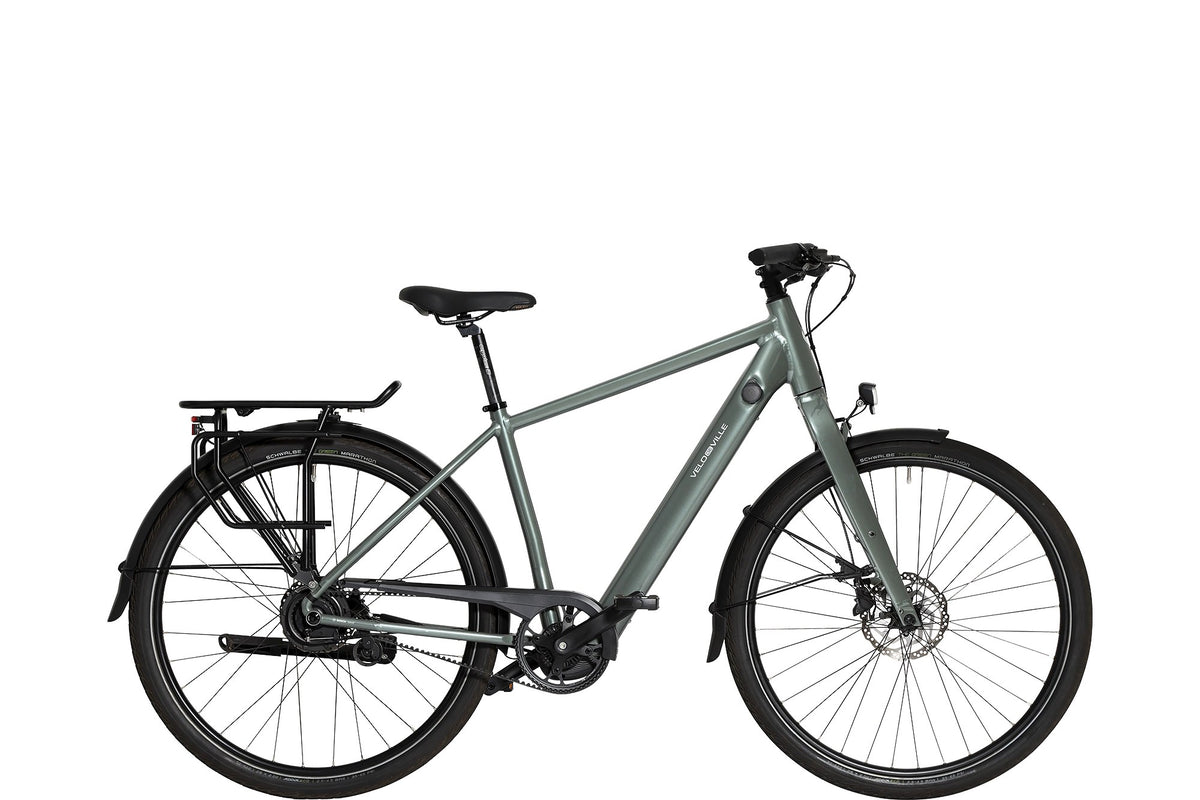 Velo de Ville HUBe elcykel, Diamond-stel, set fra siden