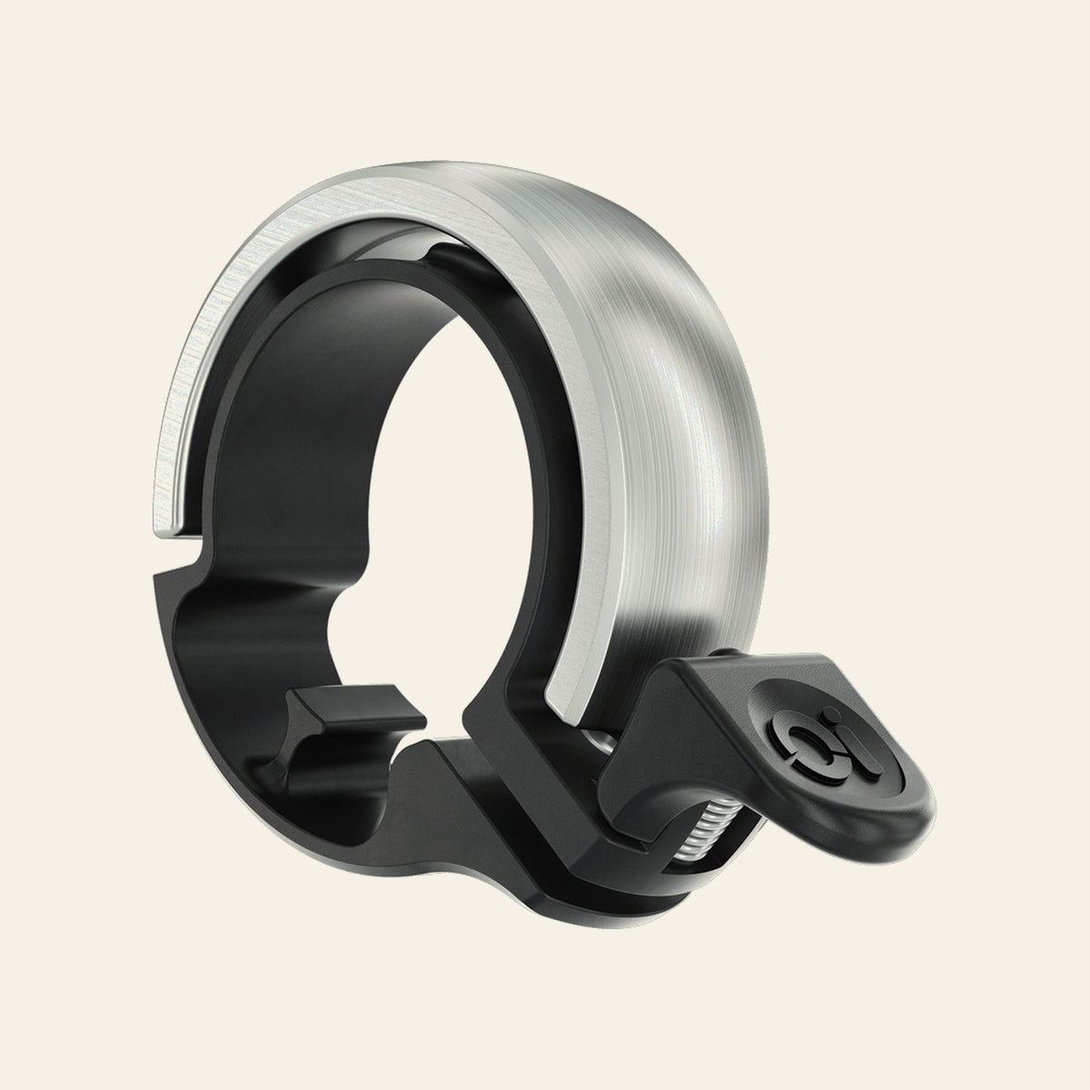 Knog Oi Classic i sølv, Large