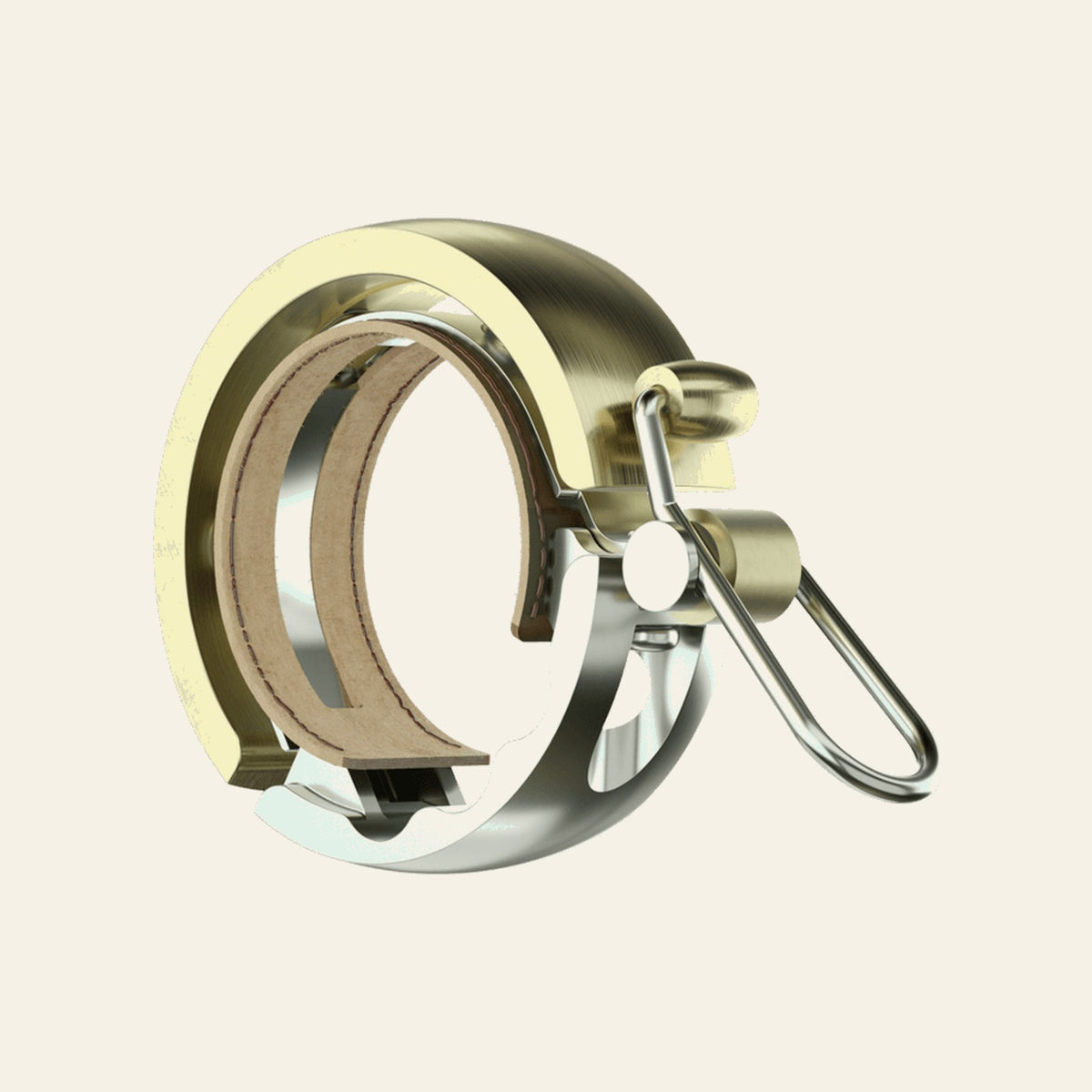 Knog Oi Luxe i messing, Large
