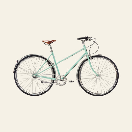 Pelago Capri i turquoise, set fra siden