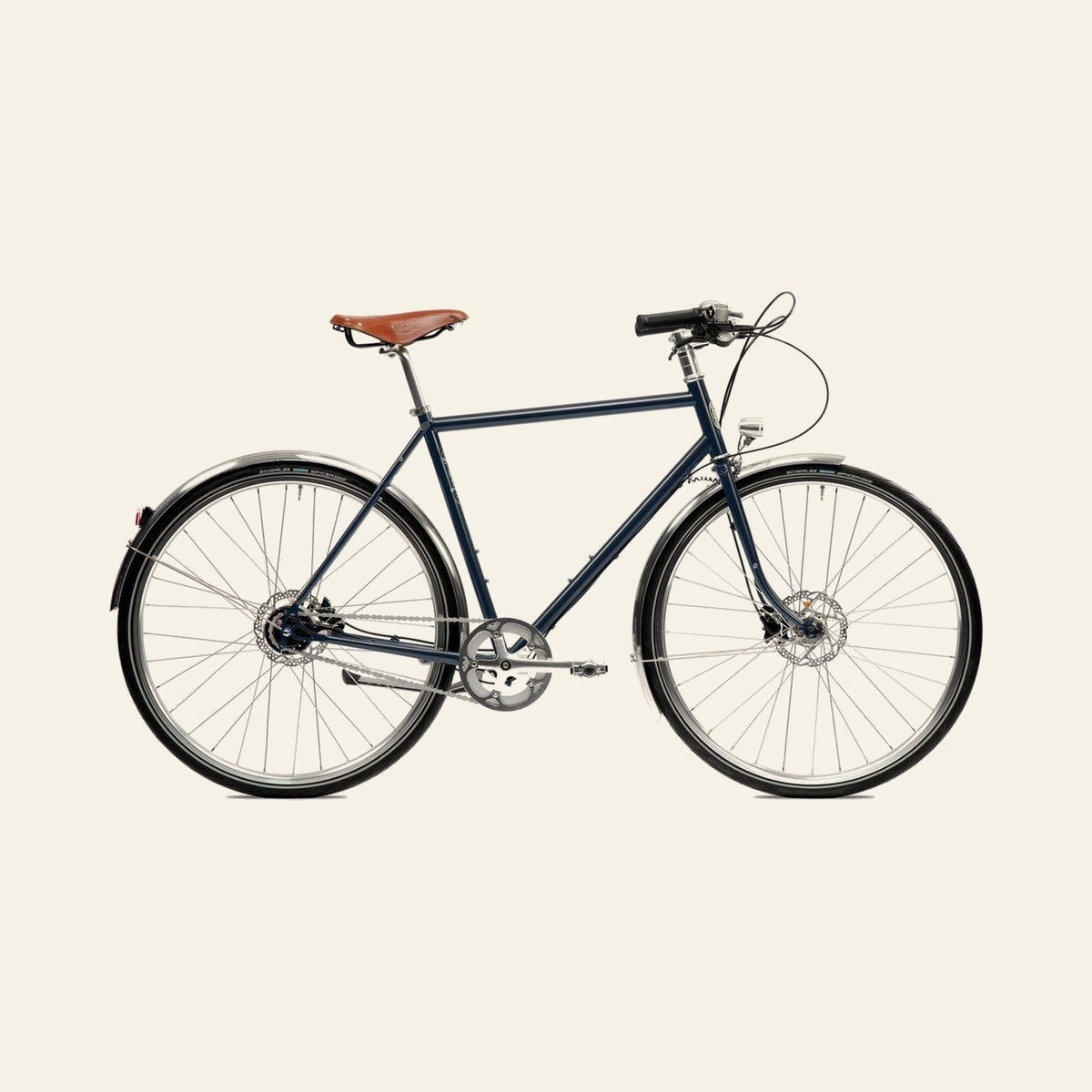 Pelago Hanko Commuter i Dark Metallic Blue, set fra siden