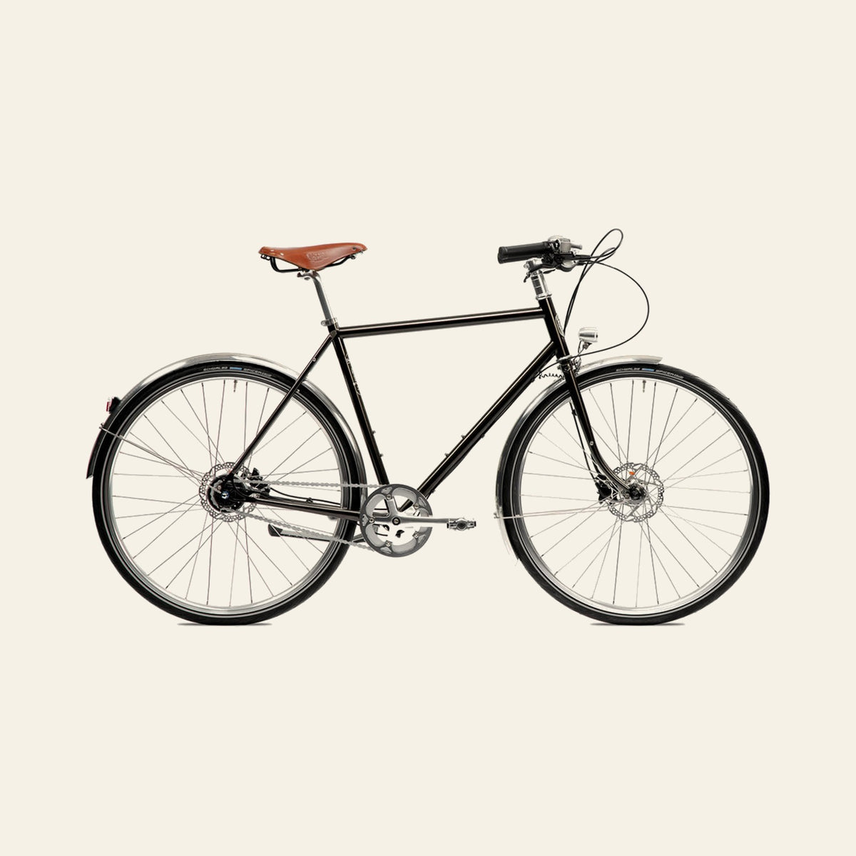 Pelago Hanko Commuter i Metallic Charcoal, set fra siden