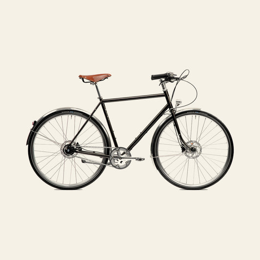 Pelago Hanko Commuter i Metallic Charcoal, set fra siden