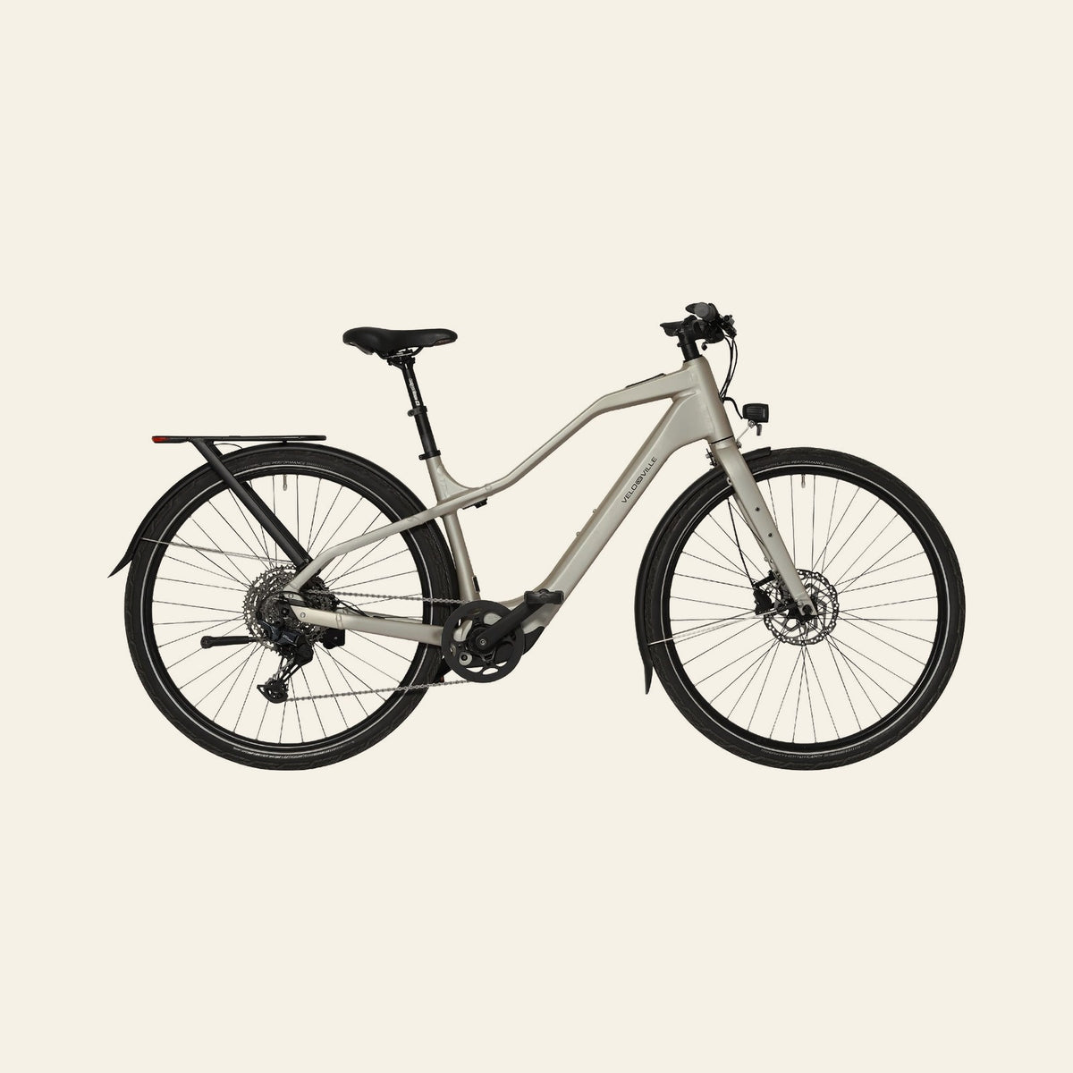 Velo de Ville REVO-C elcykel, set fra siden