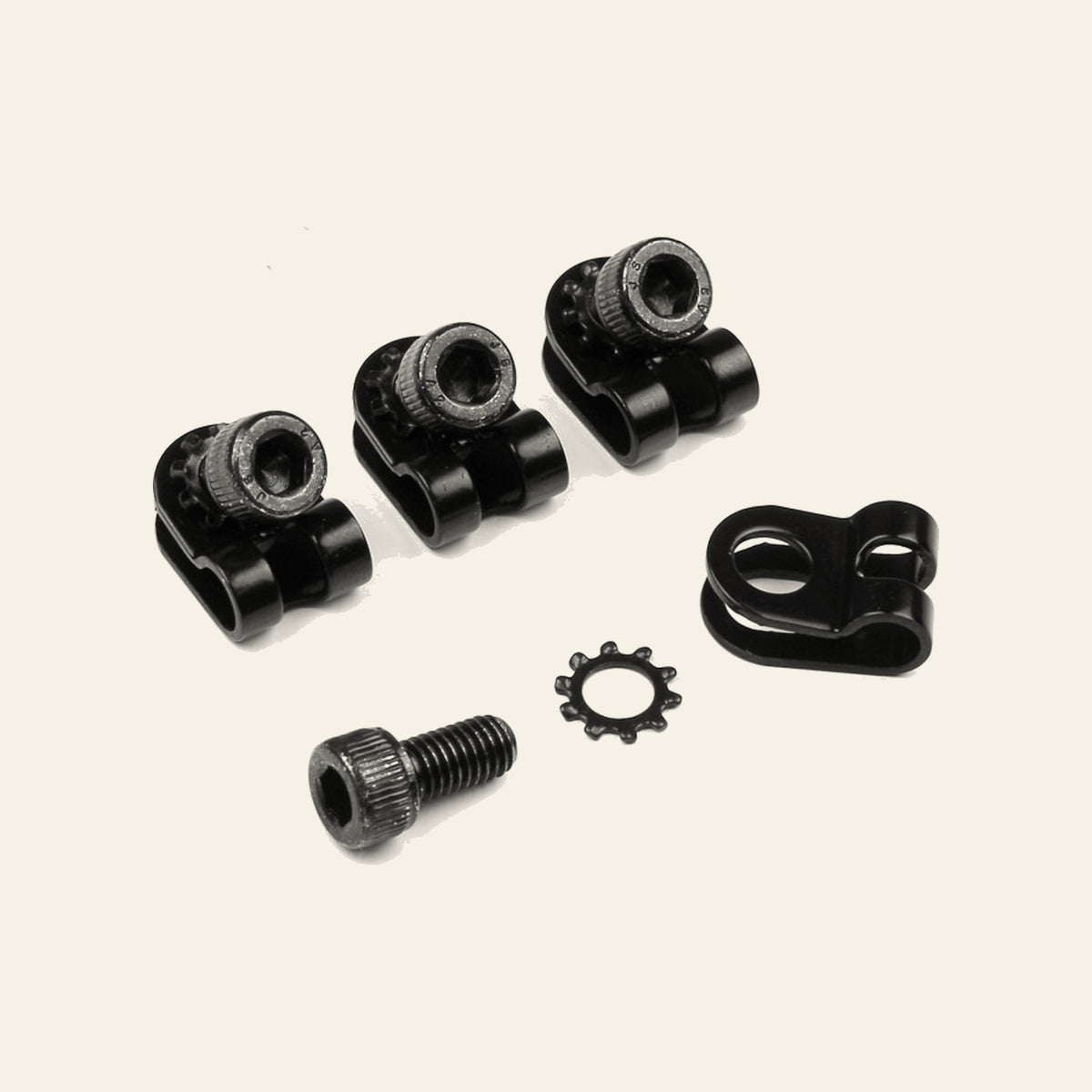Velo Orange Fender R-Clip 4-Pack, Sort